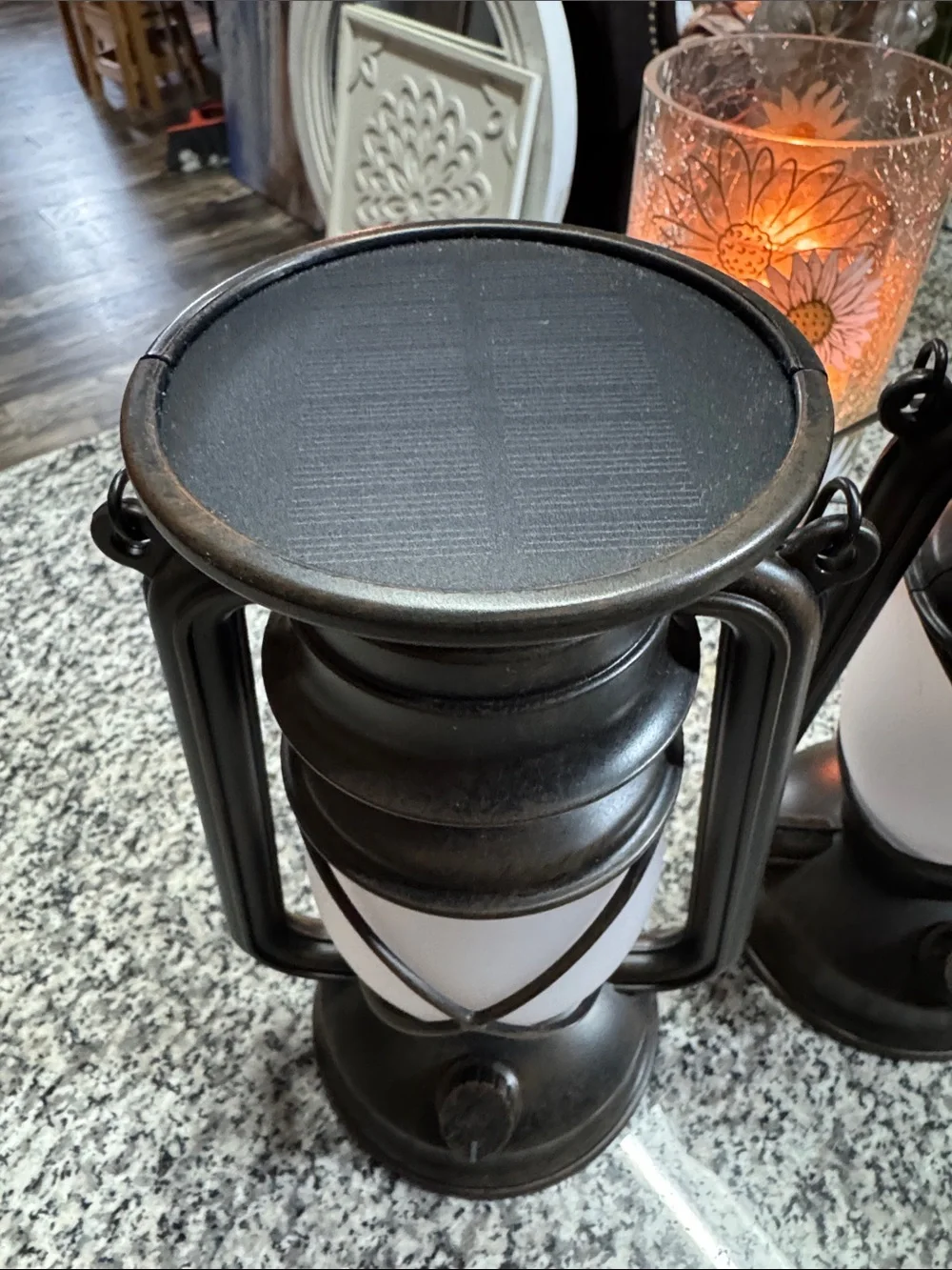 Vintage-Style Black Lantern Set - Home Accents